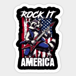 Rock It America Sticker